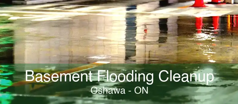 Basement Flooding Cleanup Oshawa - ON