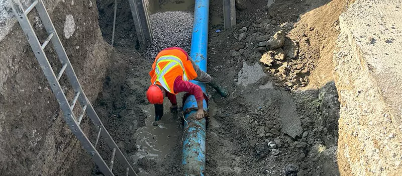 Burst Water Pipe Repair and Replacement in Oshawa