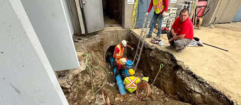 Underground Pipe Leak Repair in Oshawa