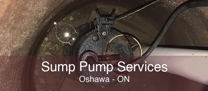 Sump Pump Services Oshawa - ON